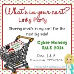What’s in Your Cart?!? {Linky Party}