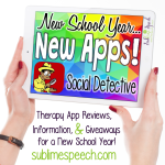 New School Year, New Apps: Social Detective!